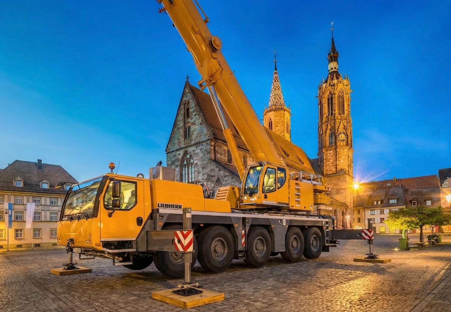 Mobilkran mieten in Villingen-Schwenningen für Kranarbeiten im Schwarzwald-Baar-Kreis